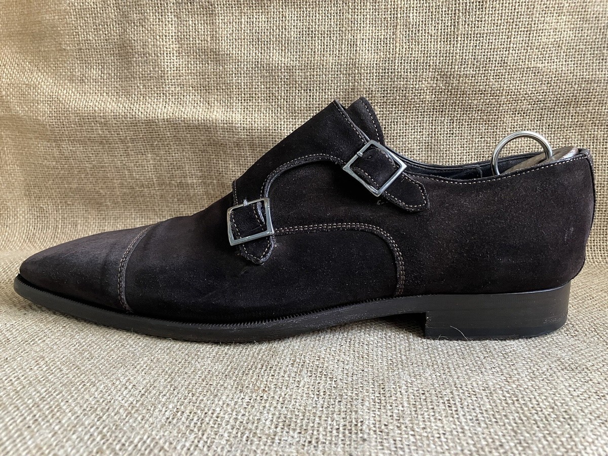 Canali Suede Monkstrap size 43.5 Modern monkstrap made of calf suede – Heinrich Dinkelacker main image 3