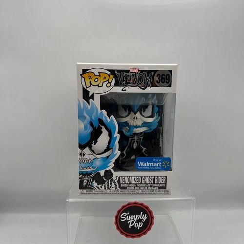 Funko Pop Venomized Ghost Rider Azul #369 Exclusivo Walmart Marvel Venom