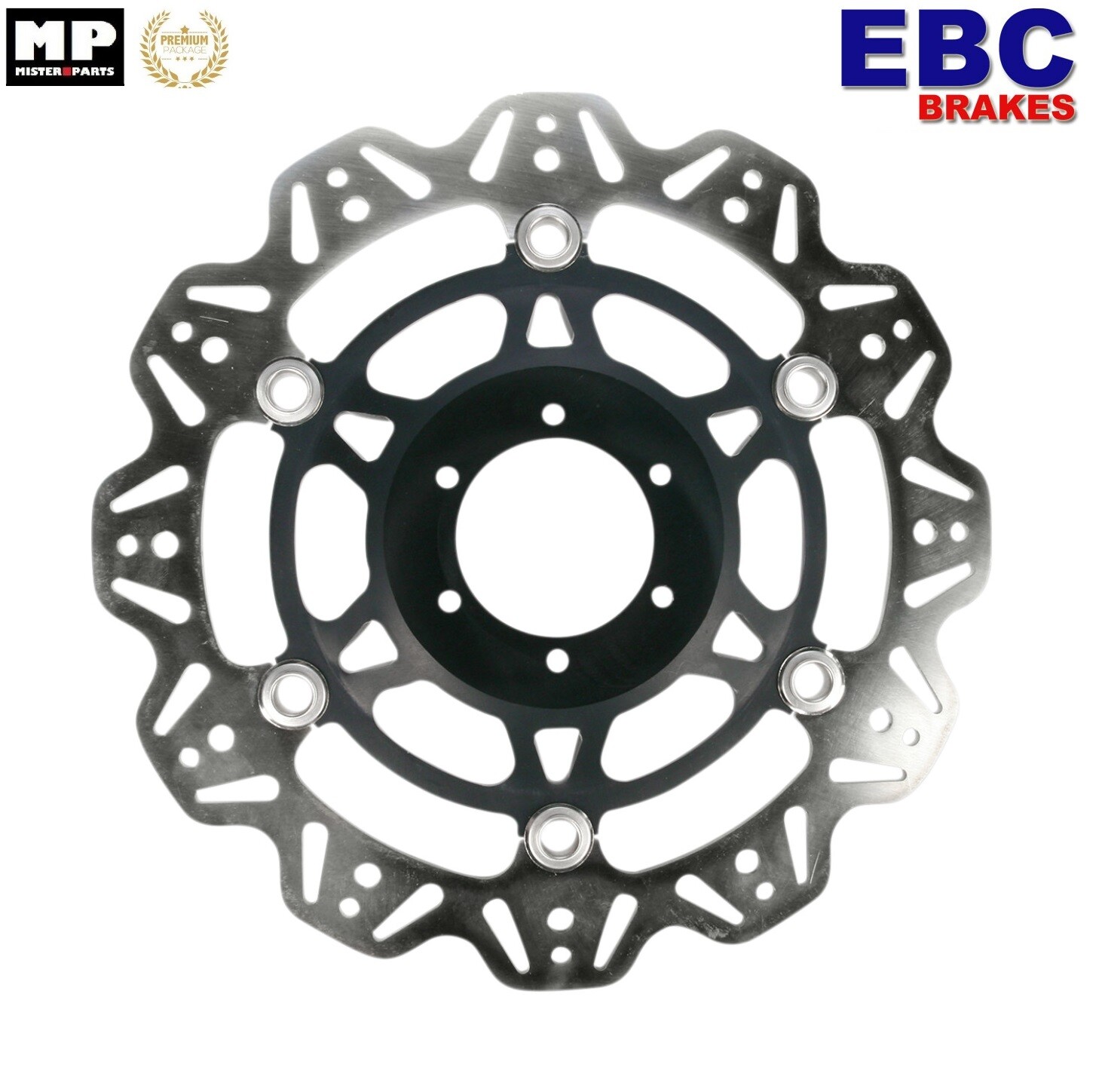 Disque de frein avant EBC VR 290mm idéal pour les voyages en Honda Goldwing 1800