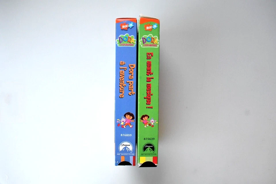 Dora The Explorer VHS FRENCH 2x videos - Image 2 of 4