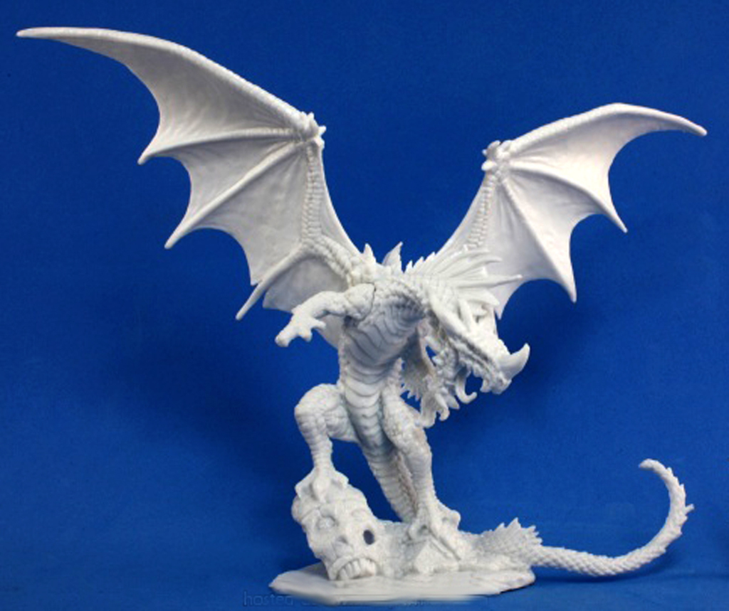 Figurine Red Dragon Pathfinder Reaper pour vos soirées de jeu de rôle sur table