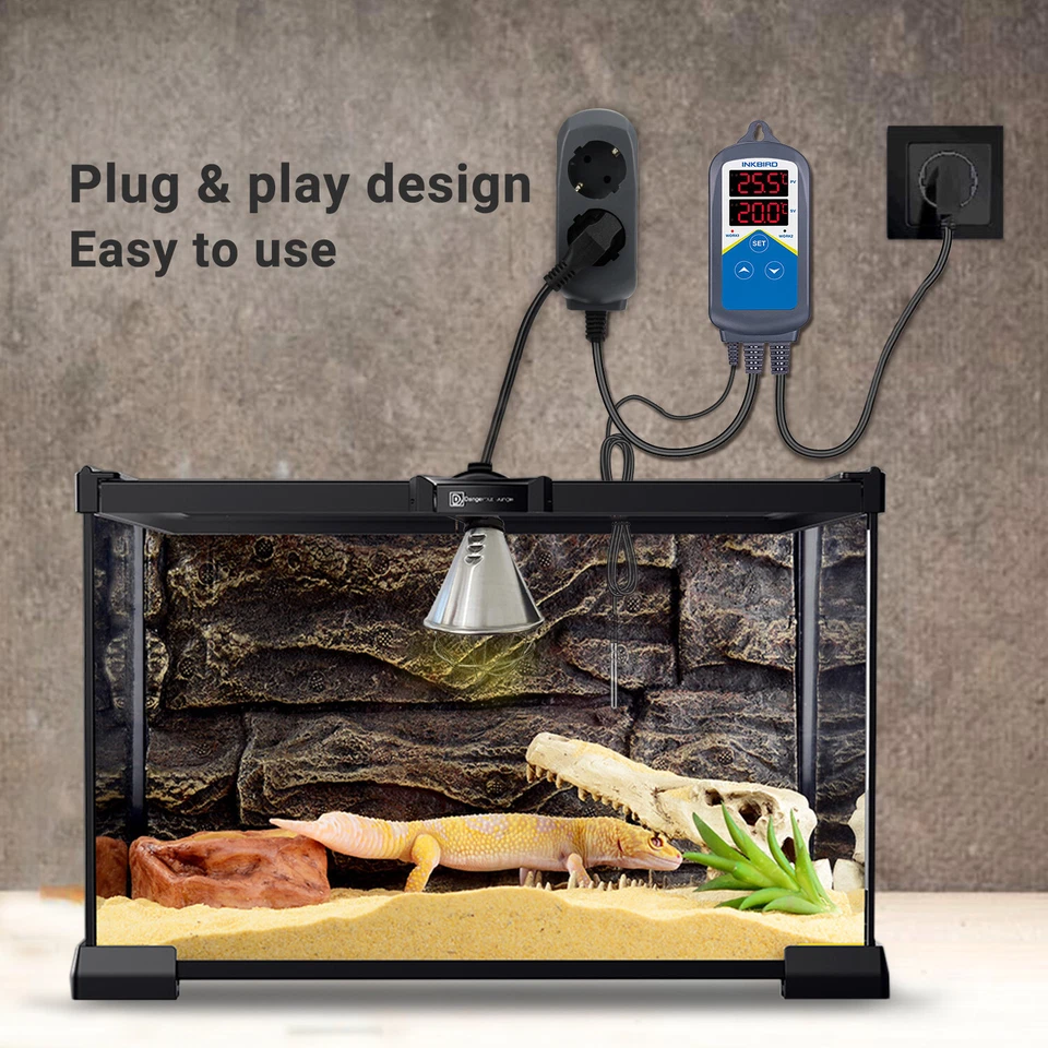 INKBIRD ITC-306 Digital Temperaturregler 230V Heizung Thermostat Sonde Heating - Bild 2 von 4