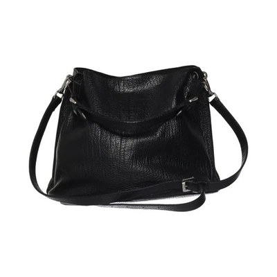 Massimo Dutti, Umhängetasche, Damen, Schwarz, Einfarbig, 33, 10, 27 cm #rxI - Bild 1 von 4