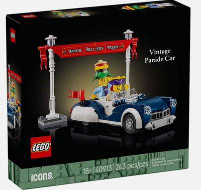 LEGO Oldtimer-Parade  Icons 40913  Vintage Parade Car  243 pcs Exklusiv NEU  OVP