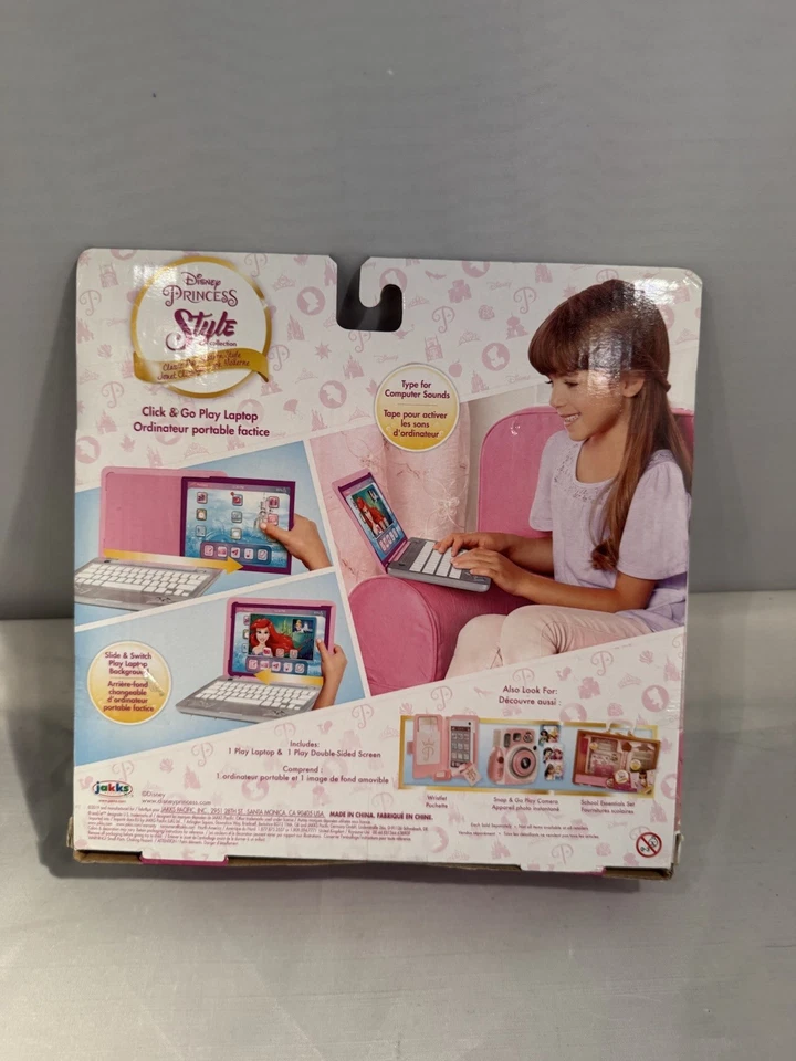 Disney Princess Style Collection Laptop with Phrases, Sound Effects & Music - Image 2 of 4