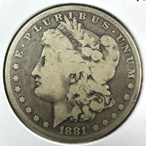 1881 $1 Morgan Silver Dollar (89406)
