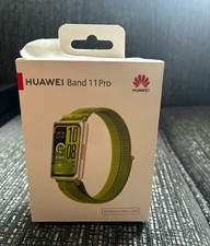 Huawei Band 11 Pro 45mm Fitness Tracker Silver Aluminium Green Fabric