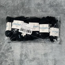 Bombas Unisex Ankle Socks Black Size Small 25 Pack Brand New Honey Comb Arch