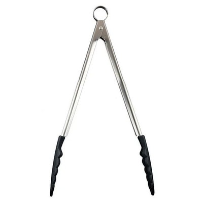 Cuisipro 30,5 cm Silikon-Verriegelungszange schwarz