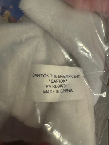 Peluche Bartok il Magnifico nuovo in confezione - Foto 4 di 4