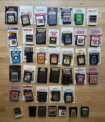 Atari 2600 games lot for cheap!  Most with manual  - you pick, combine shipping