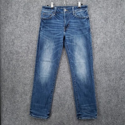 American Eagle Jeans Mens 30x30 Blue Original Fit Straight Leg Stretch Denim