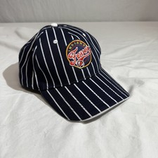Indiana Fever WNBA Blue Pin Striped Hat Strap Back Adjustable Cap Caitlin Clark