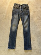 Levis Size 7 Reg Girls Skinny 711 Denim Adjustable Waist Comfortable
