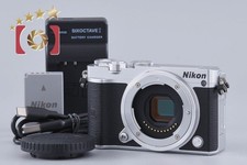 "Shutter count 1,575" Nikon 1 J5 Silver 20.8 MP Digital Camera Body Excellent 