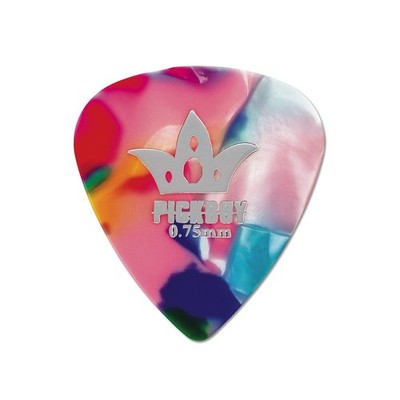 10 PCS Med Raindrop MultiColor Guitar Picks 0.75mm Plectrum Instrument