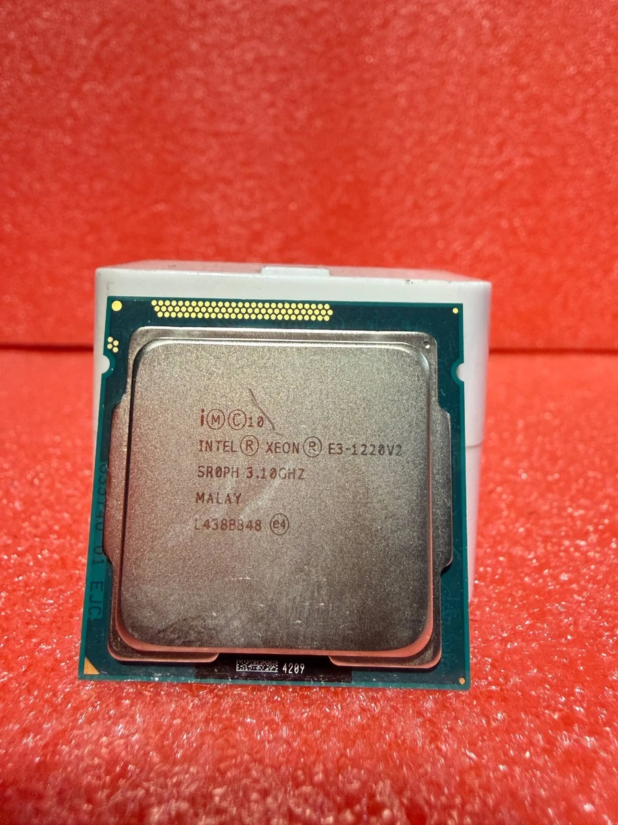 Intel Xeon E3-1220 V2 Processor Model Computer Processors (CPUs