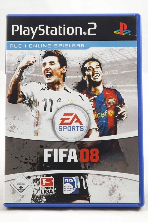 FIFA 08 – PlayStation 2 – Édition FR PAL – Complète Avec Manuel