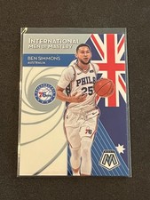 2019-20 Panini Mosaic Basketball Ben Simmons International Men of Mastery #3