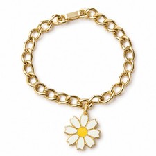 Sarah Coventry Lazy Daisy Bracelet Vintage Signed 1967 Catalog