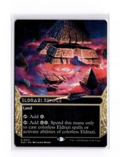 Eldrazi Temple Borderless Edge of Eternities Stellar Sights NM Near Mint