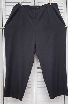 Sagharbor Black Womens stretch Pants Size 24w (P037)