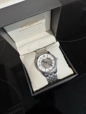 Rotary Men's Skeleton Stainless Steel Bracelet Automatic Watch GB03095/53.