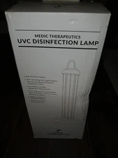 NEW UVC Disinfection Sterilization Lamp & Remote  Medic Therapeutics