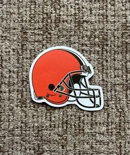 Cleveland Browns 2 inch Vinyl Football Sticker