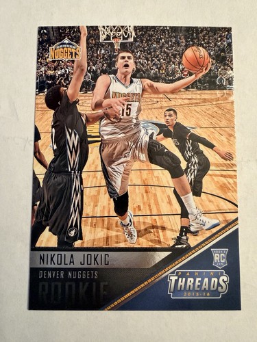 Nikola Jokic #179 — 2015 Panini Threads basketball card