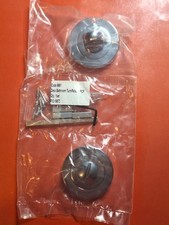 Polished Chrome Bathroom Door Lock Set