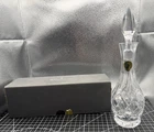 Vintage Smaller Waterford Crystal Wine Decanter with Stopper - 9.25" Tall -