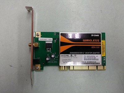 D-Link Rangebooster G WDA-2320 Low Profile PCI 802.11g Wireless Network Card