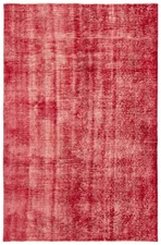 Vintage Oriental Hand-Knotted Carpet 5'11" x 9'0" Traditional Wool Area Rug