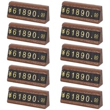 10 Sets Counter Jewelry Price Tags Retail Display Label for Selling