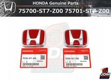 Honda Integra Type-r Dc2 Fr Rr Emblems 75700-st7-z00 75701-st7-z00 Genuine Oem Honda Integra Type-r Dc2 Fr Rr Emblems 75700-st7-z00 75701-st7-z00 Genuine Oem