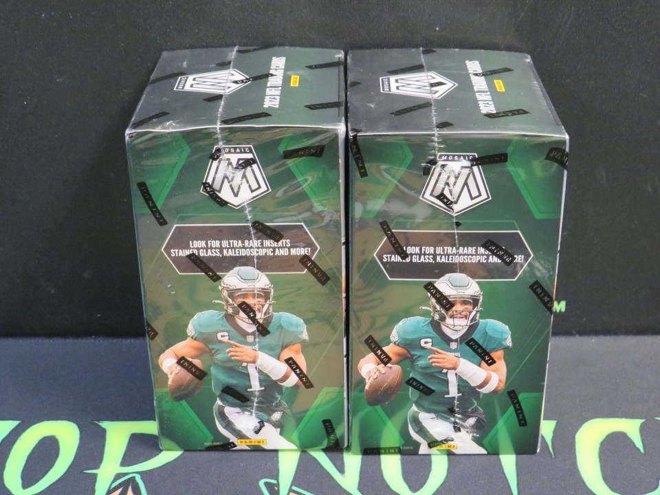 2 2023 PANINI MOSAIC FOOTBALL FACTORY SEALED BLASTER BOX LOT C JS14 | eBay