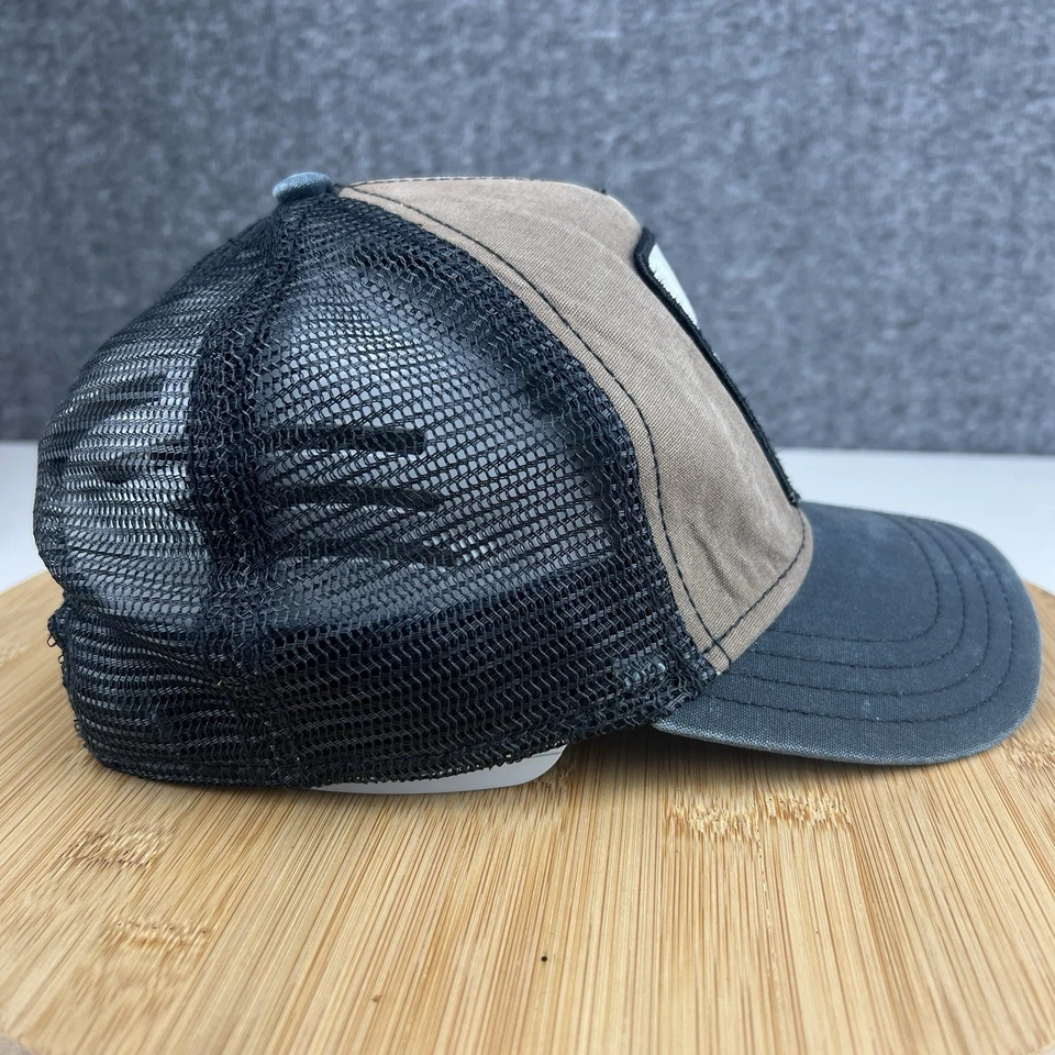 Бейсболка FADED Goorin Bros King Lion кепка дальнобойщика бейсболка OSFM коричневая сетчатая нашивка - Изображение 3 из 4