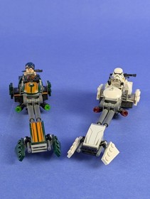 LEGO Star Wars Ezra's Speeder Bike 75090 Incomplete Set Pre-Owned