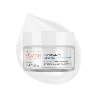 Hydrating Aqua Gel Cream Face Moisturizer Sensitive Skin Hyaluronic Acid Av ne