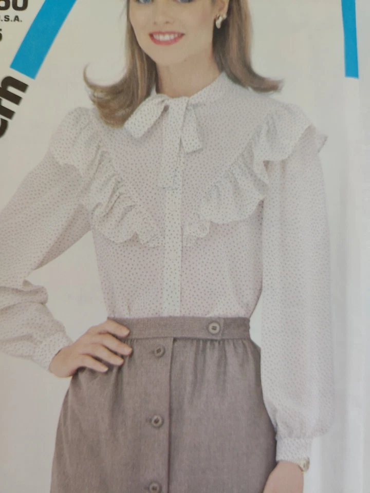 Simplicity ESP 5716 Skirt Blouse Top Sewing Pattern Ladies 10 12 14 UC Button Up - Image 3 of 4