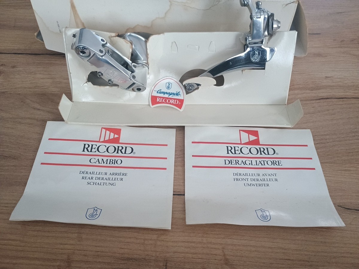 Dérailleur Arrière Campagnolo C-Record 1ère Génération 1985 – NOS, Alu, Courte Cage