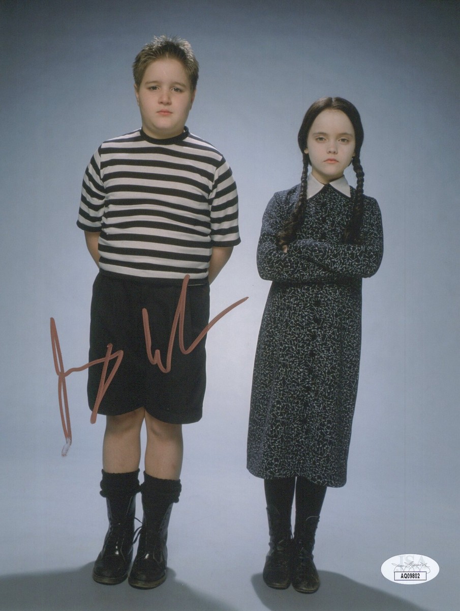 JIMMY WORKMAN Signed ADDAMS FAMILY 8x10 Photo PUGSLEY Autograph