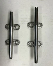 Stainless Steel Screw / Dock / Boat Cleats - Set of 2 or 4 - SCREWS INCLUDED