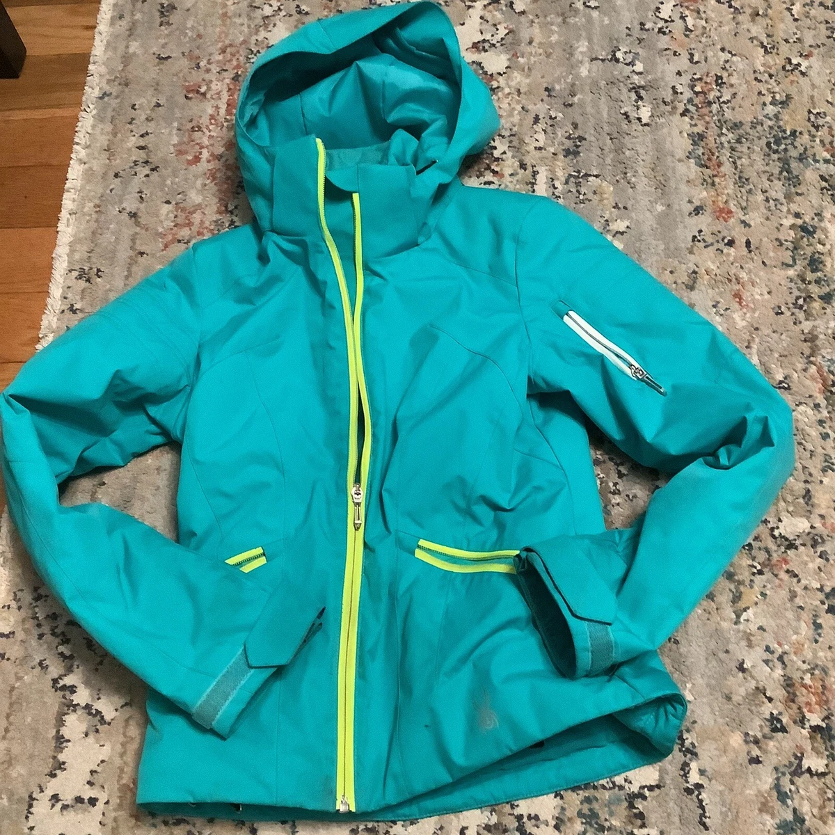 Turquoise ski jacket new arrivals