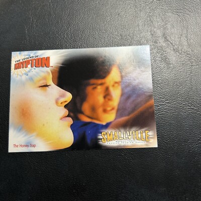 Jb100b Smallville Season 3 Three InkWorks #17 Clark Kent Kara The Honey Trap