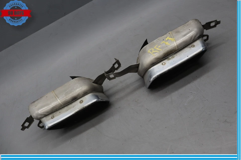 09-15 Juego de puntas silenciador escape trasero derecho e izquierdo bmw 750i 750li f01 f02 fabricante original Foto 2 de 4