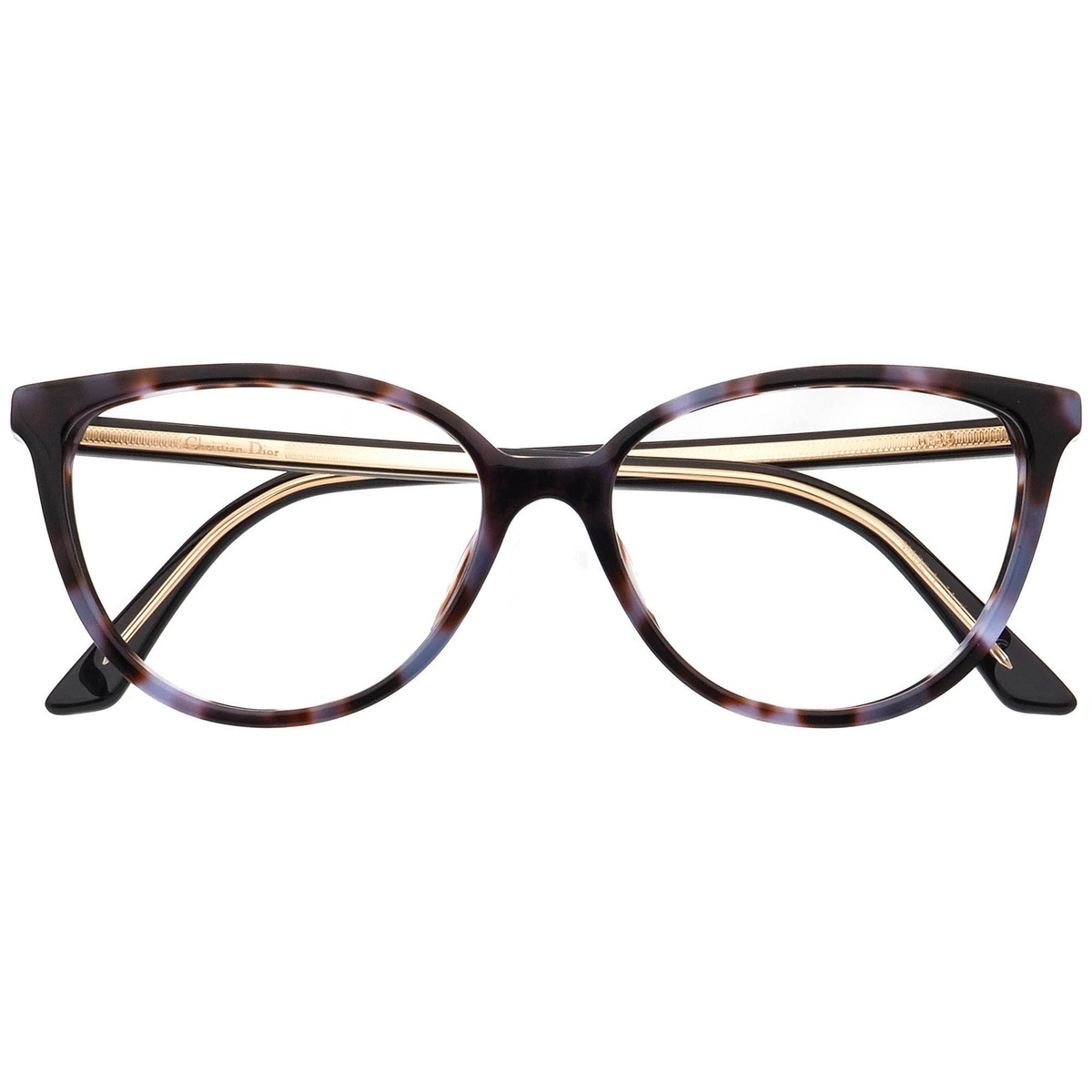 Christian Dior Eyeglasses Montaigne N°33 TG7 Violet Havana