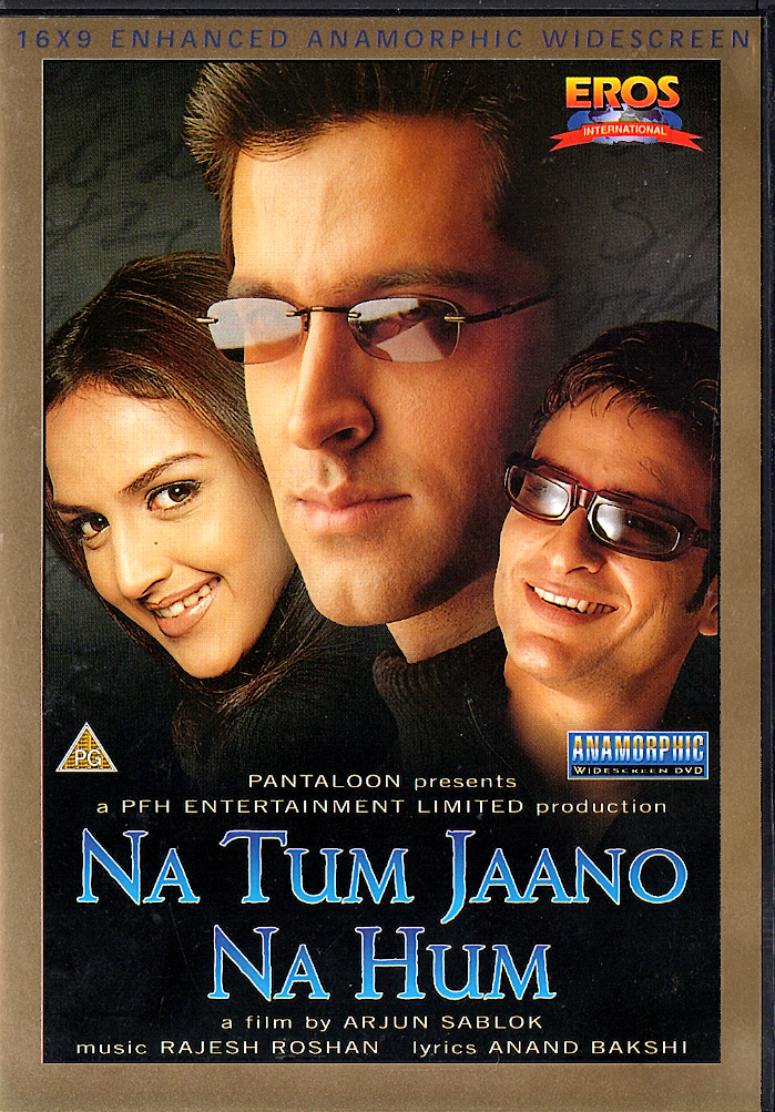 NA TUM JAANO NA HUM DVD EROS SAIF ALI KHAN HRITHIK ROSHAN