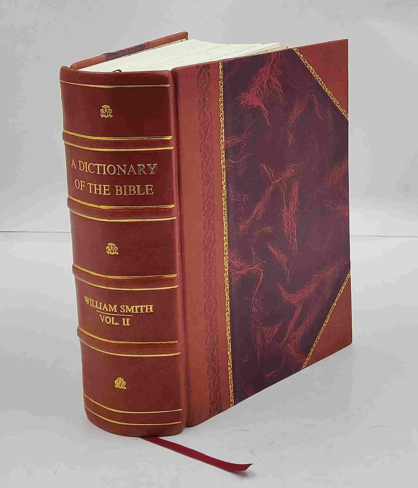 Bible Dictionary Volume 2 1863 Leather Bound by Sir William Smith